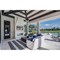 Z-Lite Gannon 3 Light Outdoor Chain Mount Ceiling Fixture, 12in. W x 27.5in. H, Black 5008CHXL-BK - alternate 3